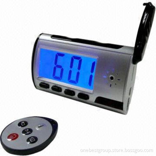 Hidden Camera Clock with High Quality Recording Surveillance Camera DVR, High Speed/Stable